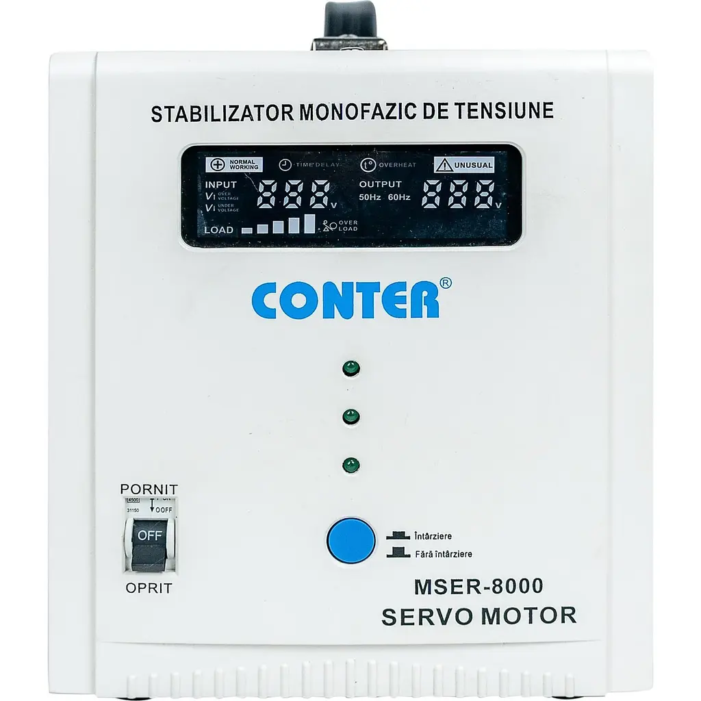 Стабілізатор напруги Conter MSER 8000 VA-V2/6000W (MSER 8000 VA-V2) [158683] - фото 4