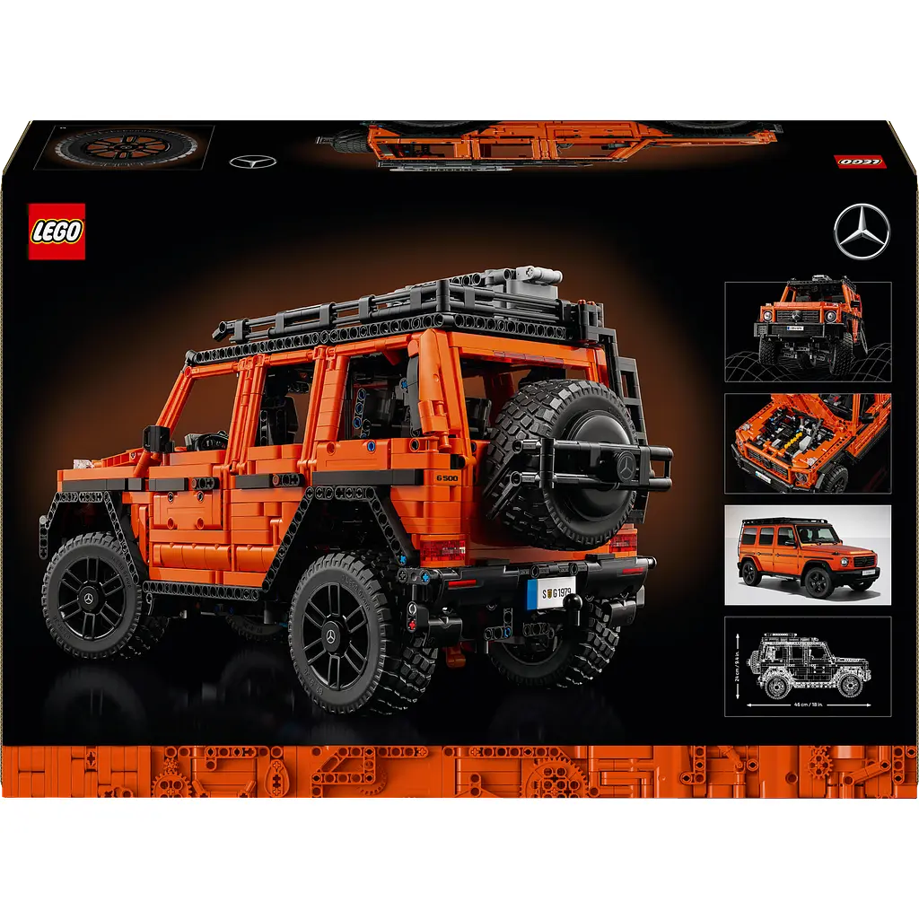 Уценка. Конструктор LEGO Technic Mercedes-Benz G 500 PROFESSIONAL Line 2891 деталь (42177) - фото 2