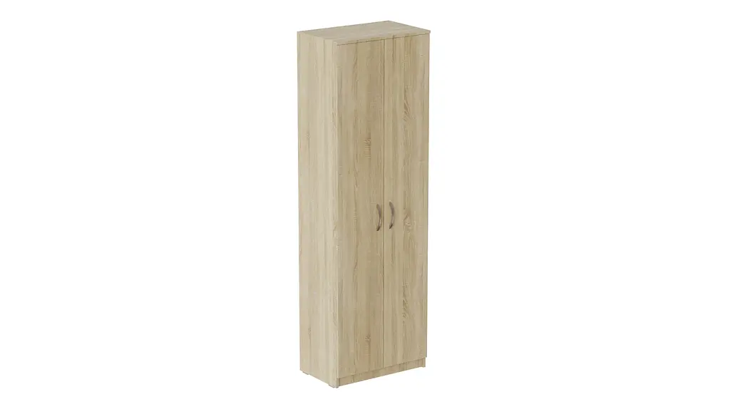Шафа Анжело Ferrum-decor на 5 полиць 2 двері 1900x600x380 ДСП Дуб Сонома 16 мм (FRD-104980) - фото 5
