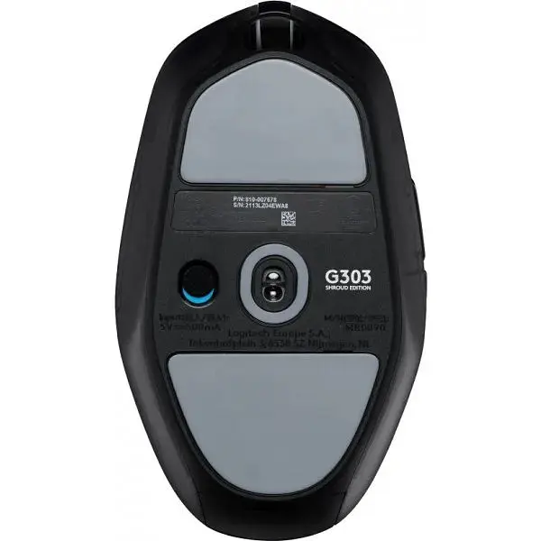 Миша ігрова бездротова Logitech G303 Shroud Edition Wireless Mouse (910-006105) чорна - фото 6