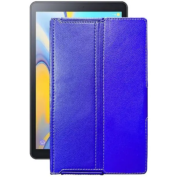Чехол StatusCASE из экокожи для планшета Samsung Galaxy Tab A 10.5 (T595) Синий - фото 1