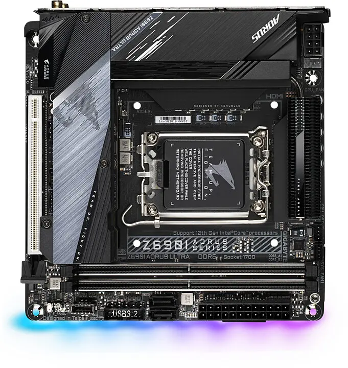 Материнская плата Gigabyte Z690I AORUS ULTRA - фото 2