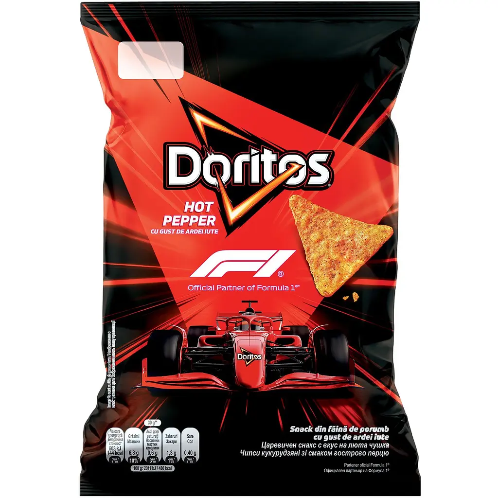 Чипси кукурудзяні Doritos зі смаком гострого перцю 90 г (929718)