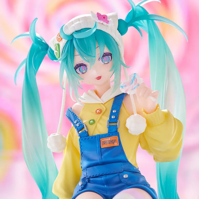 Фігурка FuRyu Noodle Stopper Хацуне Міку Лоліпоп Vocaloid Hatsune Miku Lollipop 15 см FR NS LP 15 - фото 3