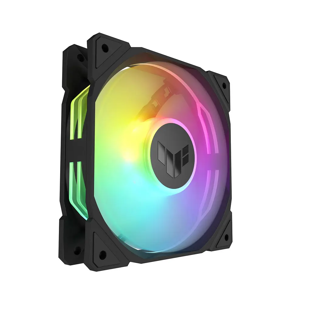Вентилятор Asus TUF Gaming TR120 ARGB Reverse Чорний (90DA00D0-B09000) - фото 2