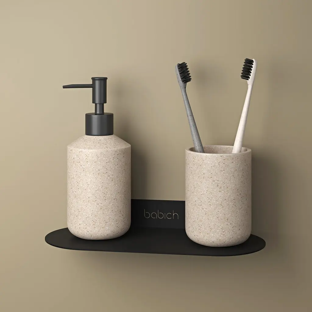 Поличка у ванну Babich Studio Shelf S - Black (RAL 9005) - фото 2