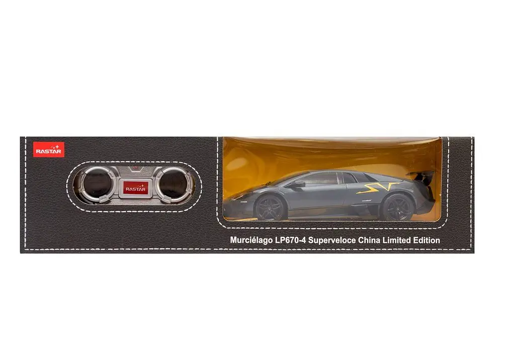 Машинка Rastar Lamborghini Murcielago на управлении R/C 1:24 графит 39001 - фото 3