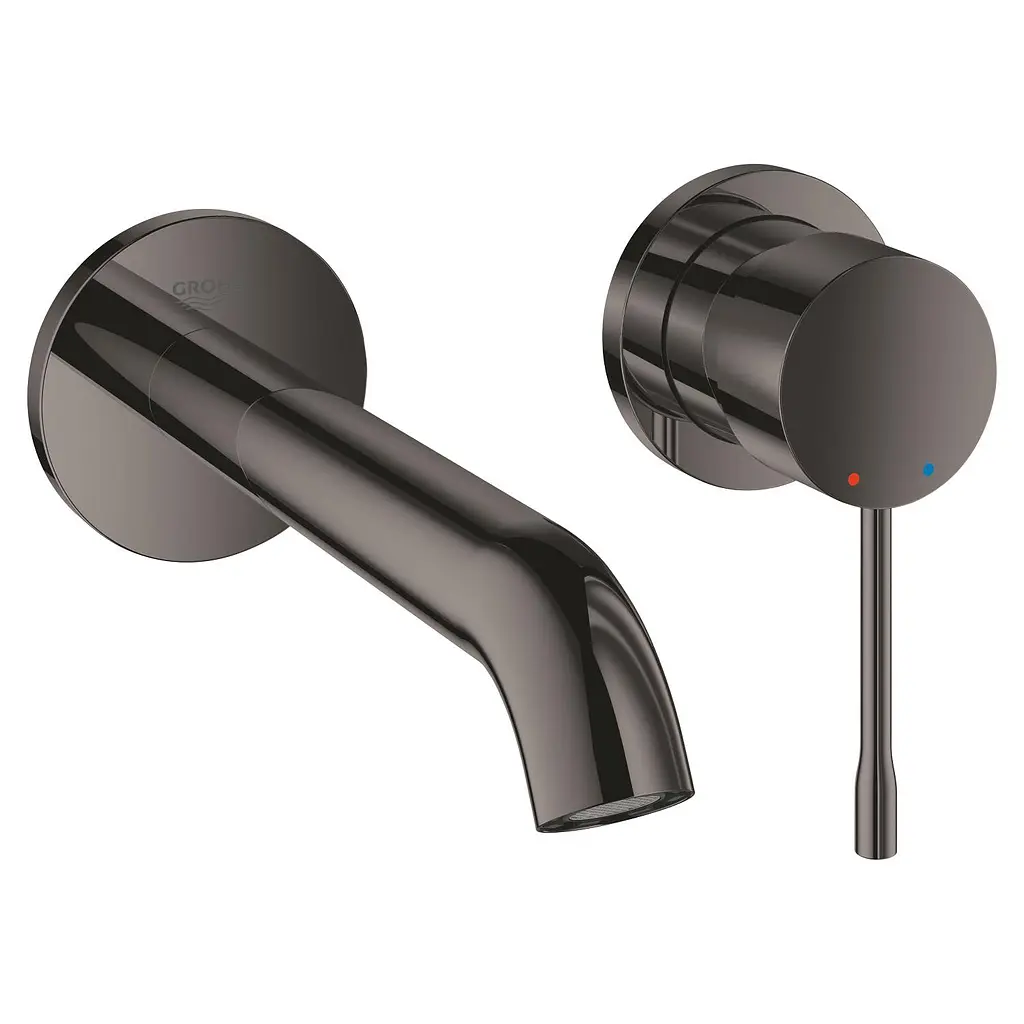Змішувач для умивальника на 2 отвори M-розміру Grohe Essence 29192A01 Графіт