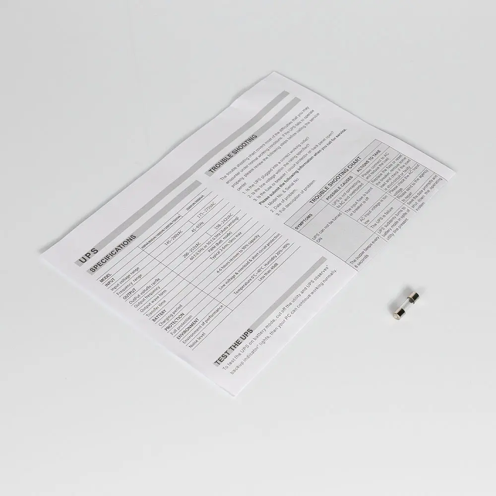 Джерело безперебійного живлення KRF-1200VA/720W(LED) UPS Kraft (42-00005) - фото 7