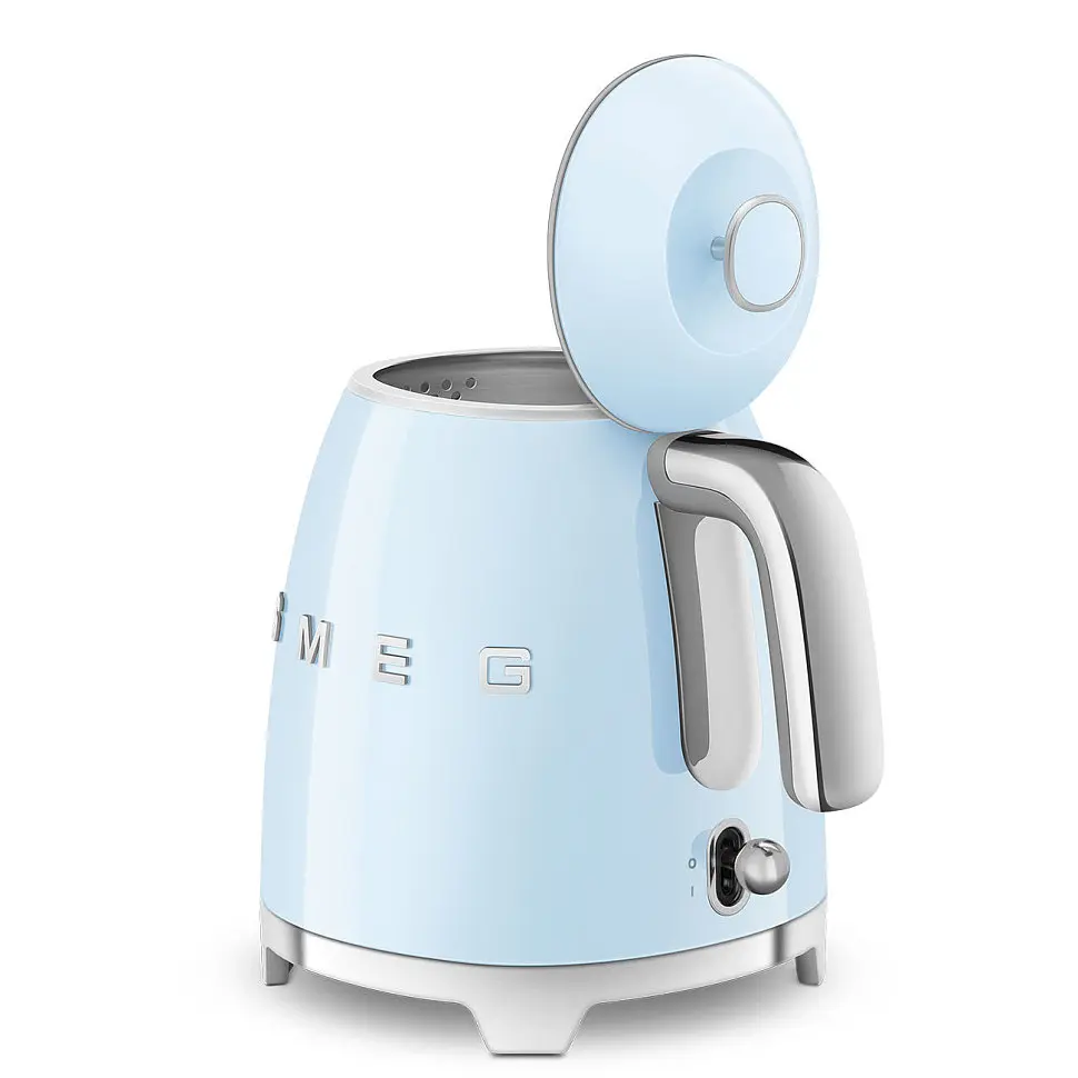 Чайник електричний Smeg (KLF05PBEU) Retro Style 50's - 0,8л - світло-блакитний, Блакитний - фото 10