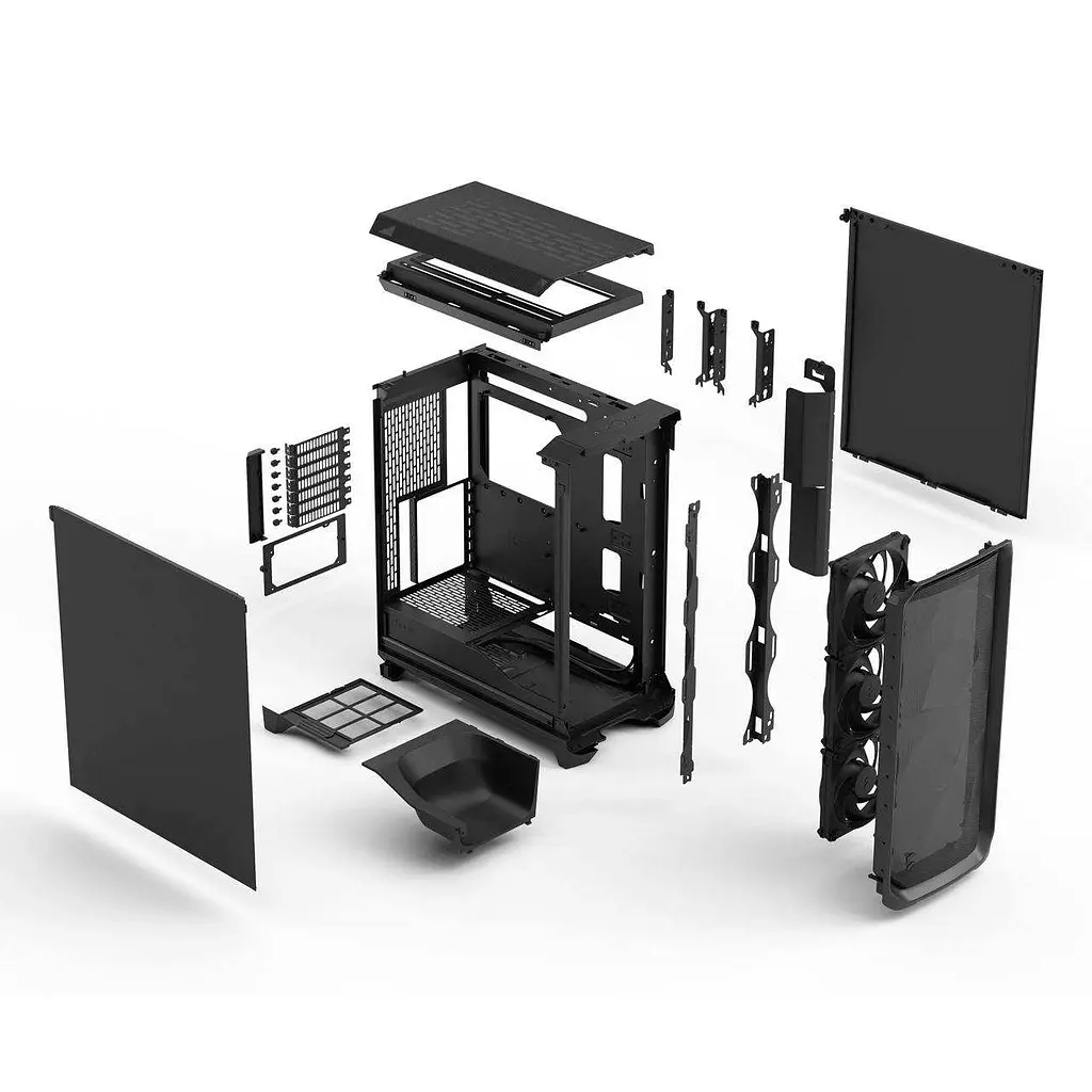Корпус Fractal Design Meshify 3 Black Solid (FD-C-MES3A-01) - фото 14