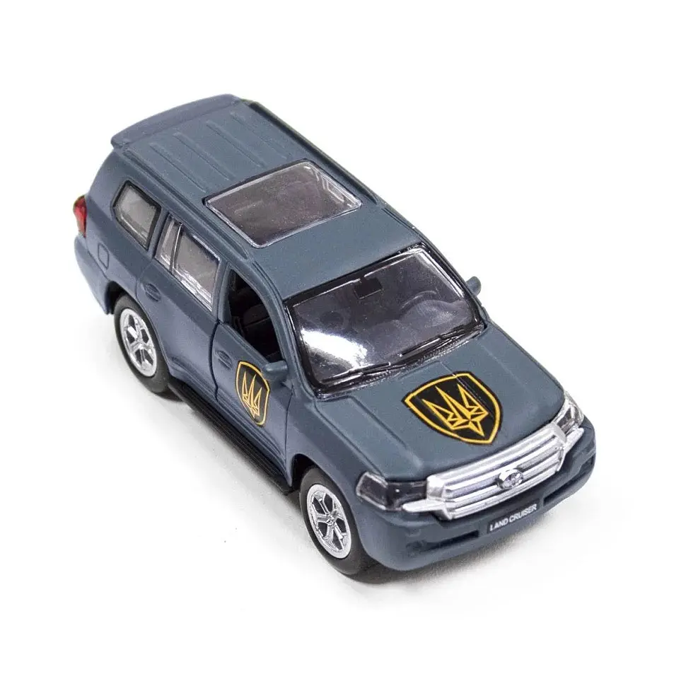 Автомодель серії Шеврони Героїв Toyota Land Сruiser Рубіж TechnoDrive KM6010 - фото 4