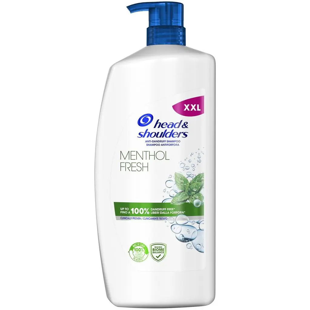 Шампунь проти лупи Head&Shoulders Свіжість ментолу 900 мл - фото 2
