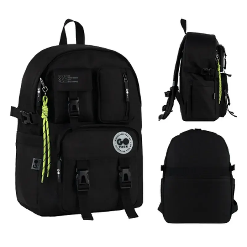 Рюкзак шкільний GoPack Education Teens 2500L чорний (GO26-2500L-3)