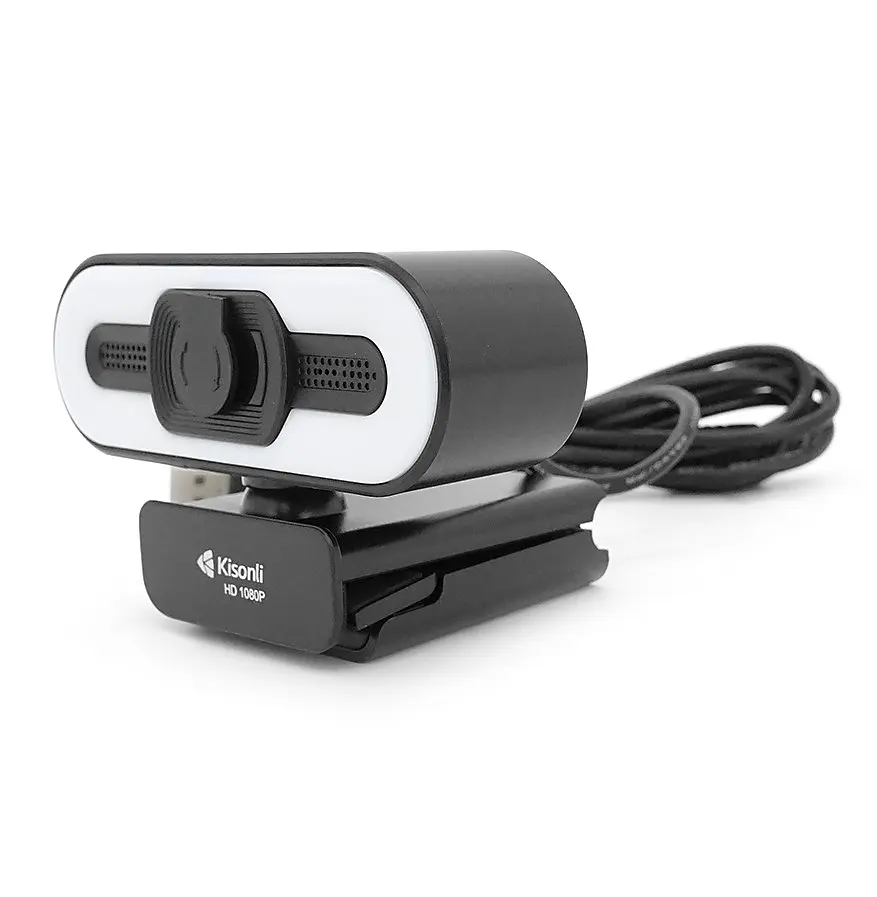 Вебкамера Kisonli D-2 1080p 5P, LED-підсвітка, з мікрофоном - фото 2