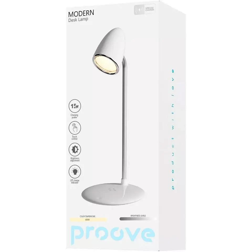 Настільна лампа Proove Modern White (PLMD05002002) [136537] - фото 7