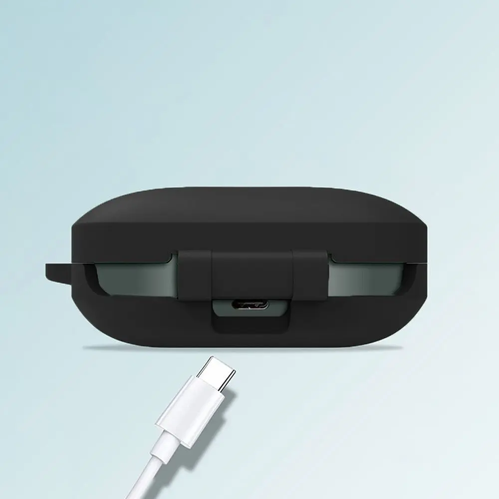 Чохол для навушників BeCover Silicon для OnePlus Buds Pro 2 Чорний (712016) - фото 2