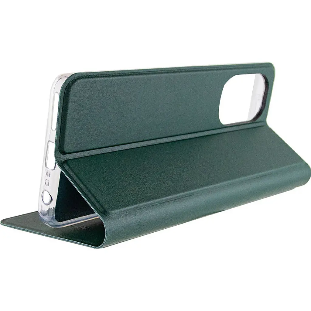 Чехол-книжка GETMAN Elegant для Xiaomi Redmi 13C / Poco C65 Green [104899] - фото 4