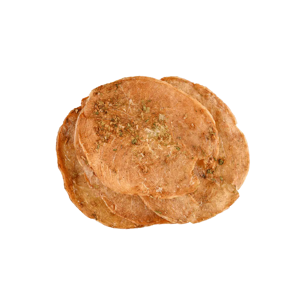 Чипсы мясные Курица Барбекю с зеленым луком Meat Chips 500г - фото 2