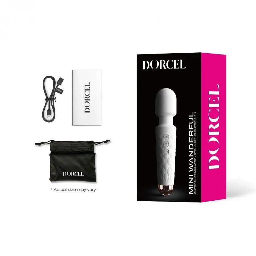 Вибратор Dorcel Wanderful Mini Wand -микрофон - фото 7