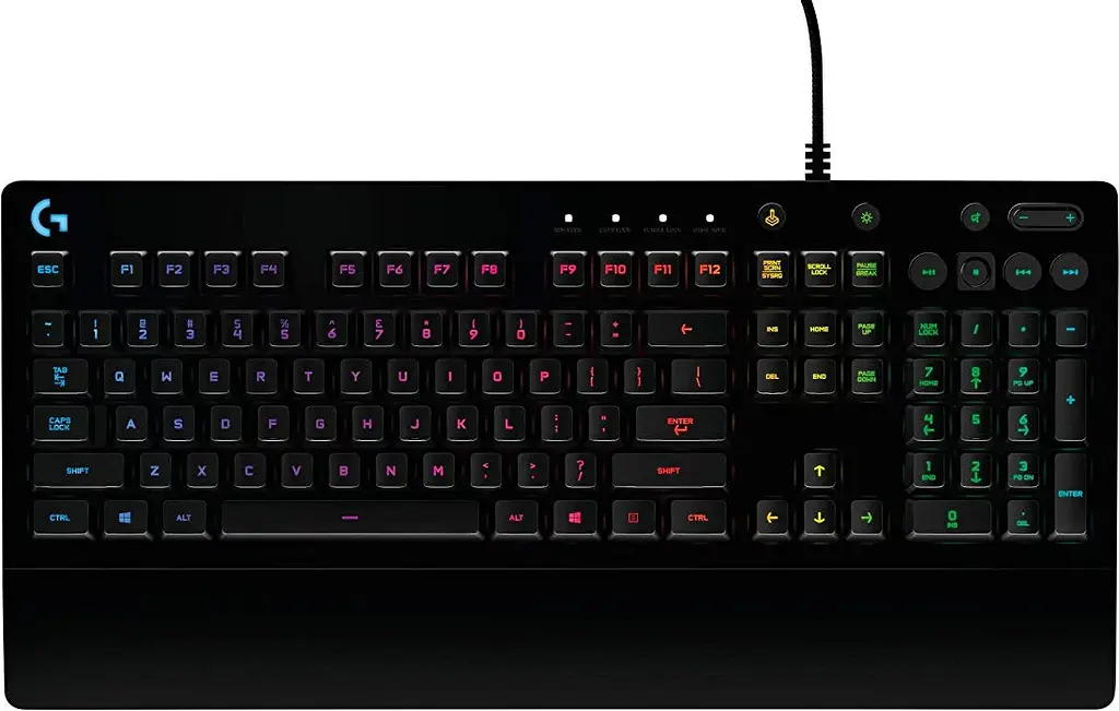 Клавіатура Logitech G213 Prodigy RGB Gaming Keyboard USB black UKR (920-010740) - фото 5