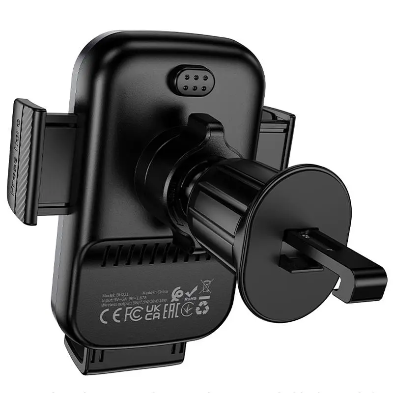 Автодержатель с БЗУ Borofone BH221 Path 15W (air outlet) - фото 4