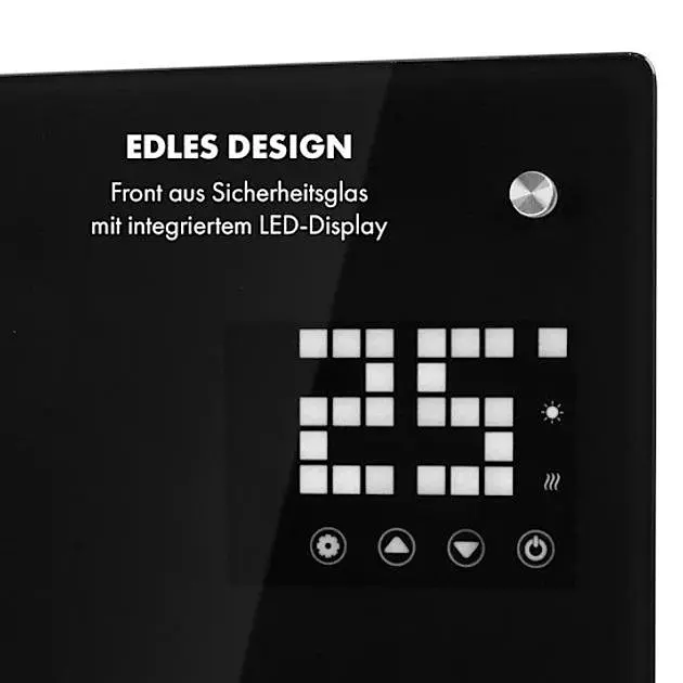 Конвекторный обогреватель Klarstein Bornholm Curved 2000 Вт (10031979) - фото 7