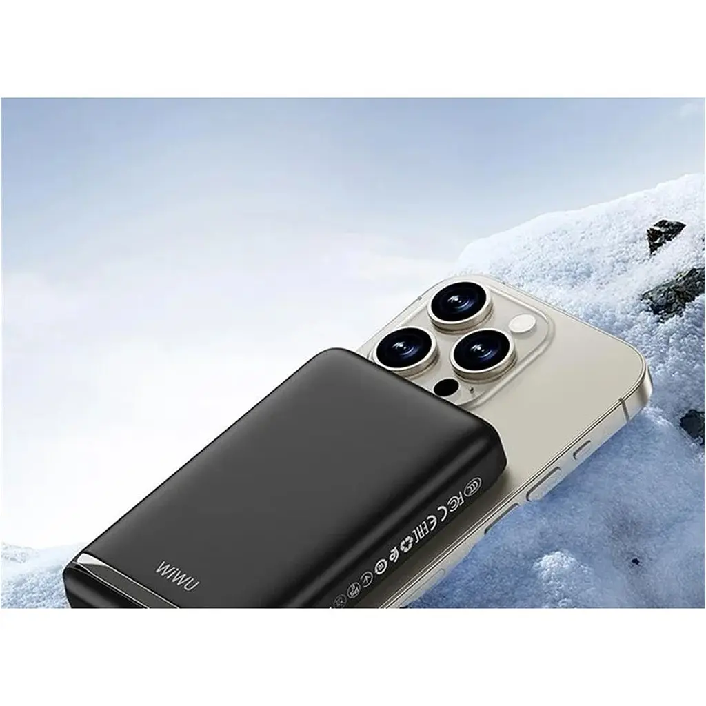 Внешний аккумулятор WiWU Wi-P043 10000mAh Black [125062] - фото 4