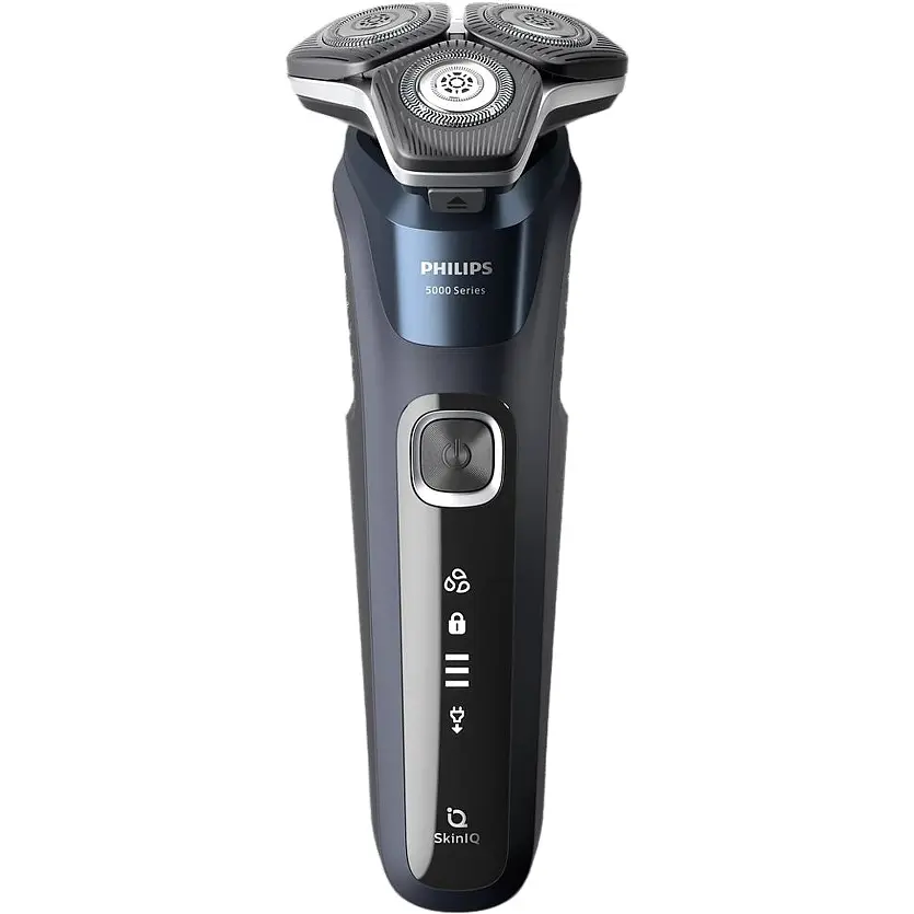 Электрическая бритва Philips 5000 SkinIQ сине-черная (S5885/10) - фото 2