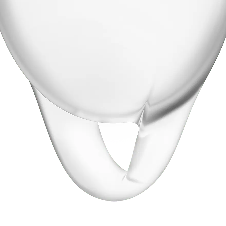 Satisfyer Feel Confident Menstrual Cup - Менструальні чаші, 15 та 20 мл (прозорі) - фото 3