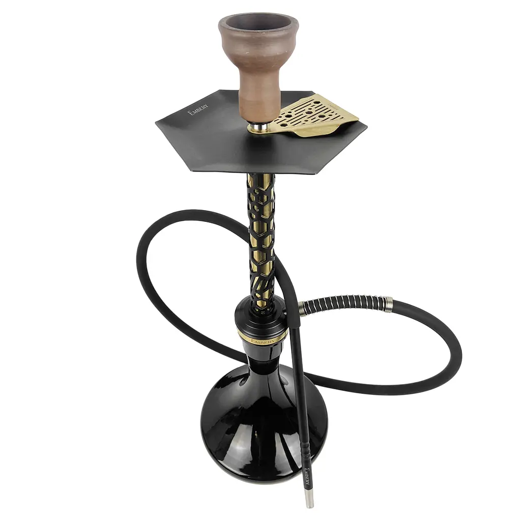 Кальян Embery MONO-H 4.0 Gold Craft Black - фото 3