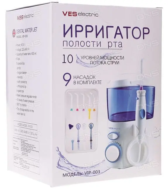 Іригатор ротової порожнини VES VIP-003 - фото 4
