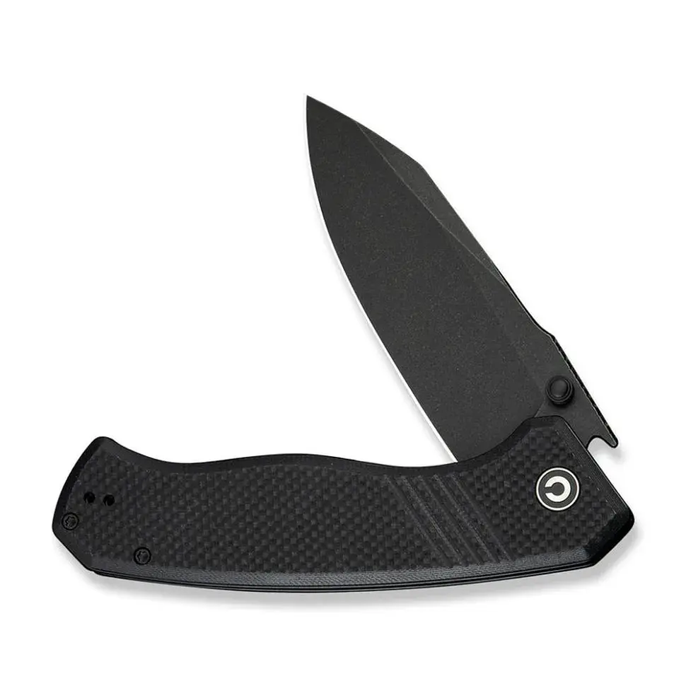 Ніж складаний туристичний Civivi Placoid, (9.3 см) 14C28N / G10 чорний - фото 4