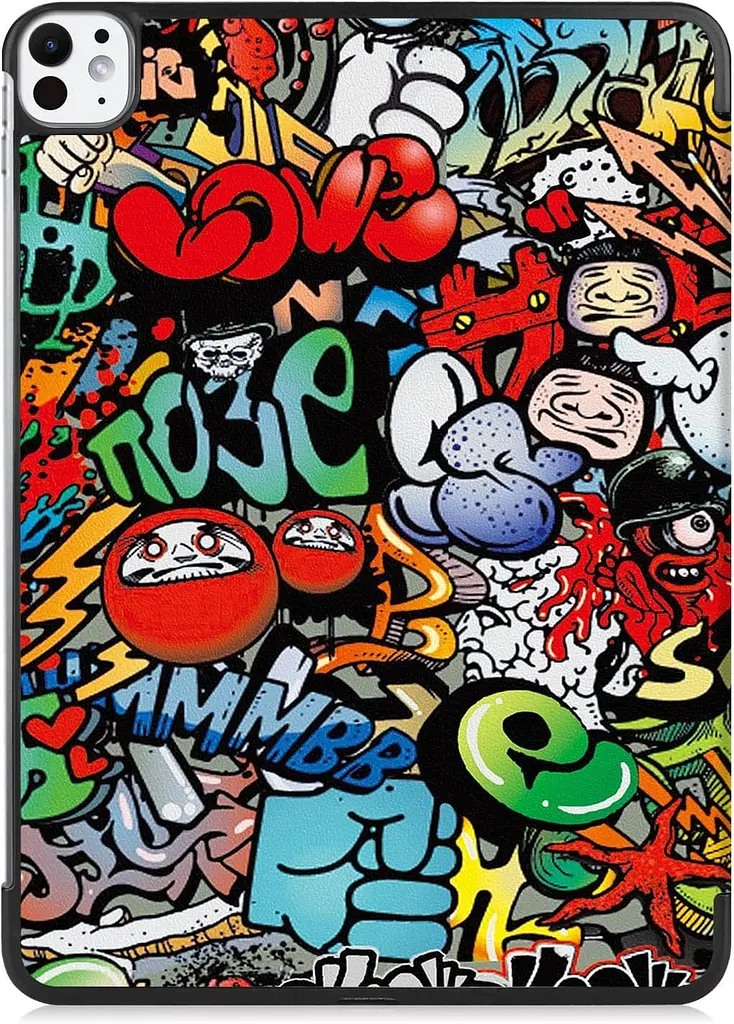 Чохол-книжка BeCover Smart Case для Apple iPad Pro 11" M4 2024 Graffiti (711637) - фото 4