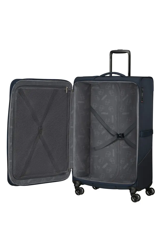 Чемодан 80 См American Tourister SUMMERRIDE NAVY 80x48x30(33) ME7*41006 - фото 2