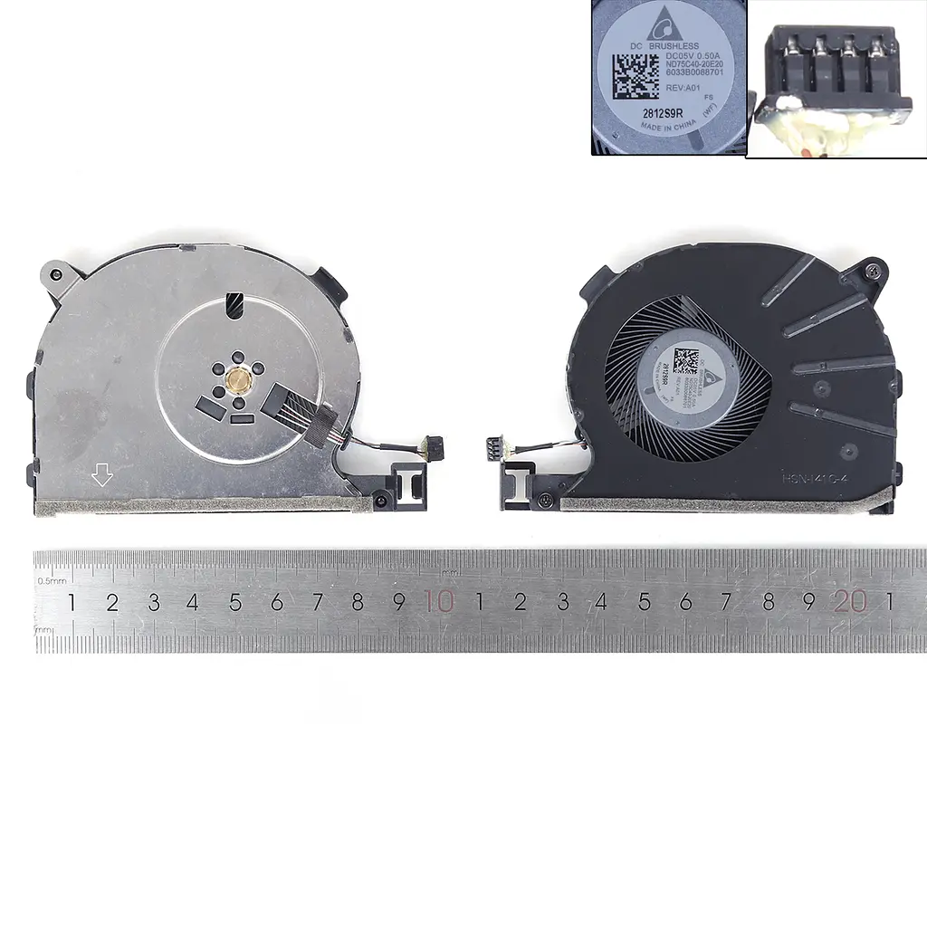 Вентилятор для HP ZFirefly 14 G8, (M36936-001, ND75C40-20E20, 6033B0088701) - фото 3