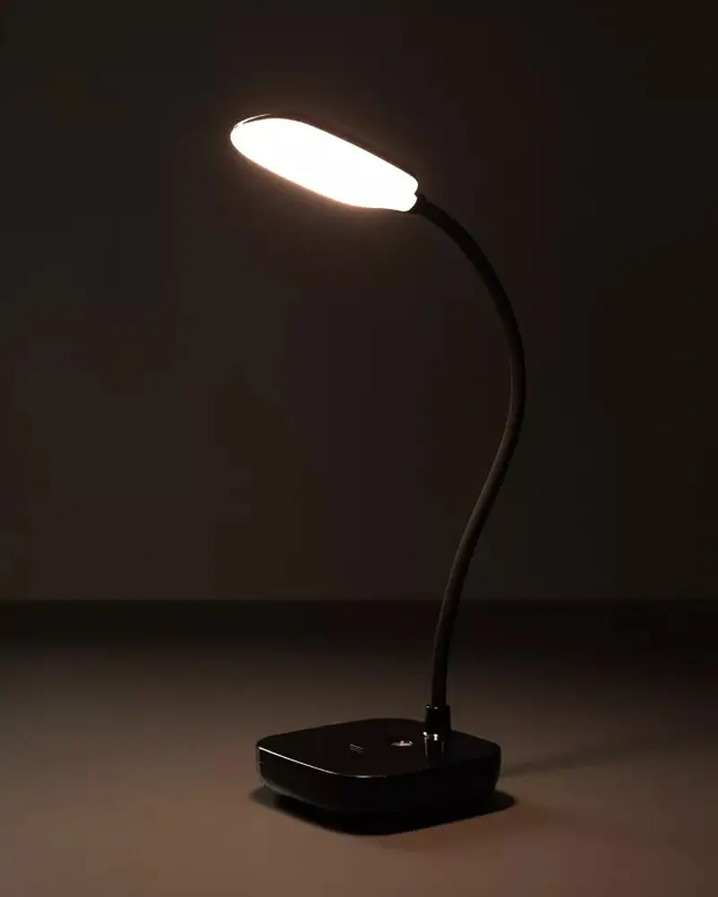 Настольная лампа Zuma Line 1961-BK LED 1x7W 3000K-6000K 161Lm IP20 черная - фото 2
