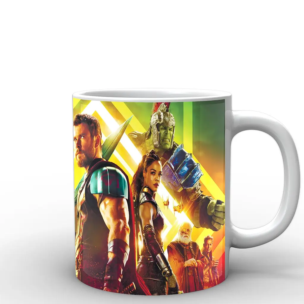 Кухоль GeekLand Тор Thor Poster 3 Ragnarok TH.02.032 330 мл білий - фото 3