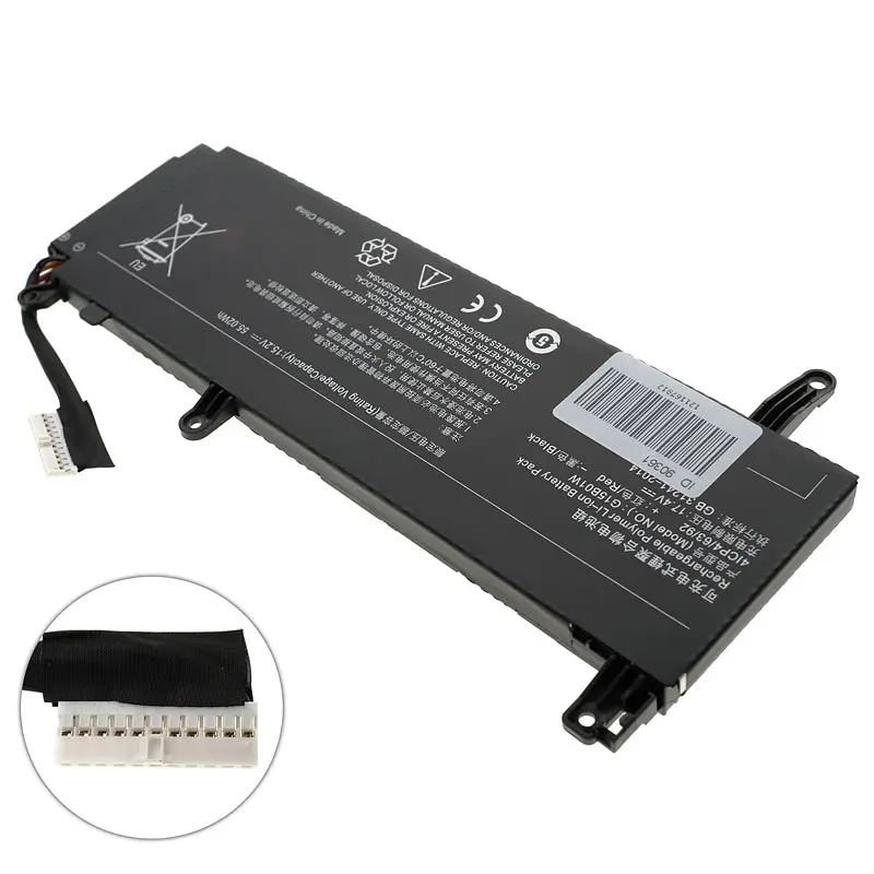 Акумулятор Xiaomi G15B01W (Mi Gaming Laptop 2019) 15.2V 3620 mAh 55.02Wh Black - фото 2