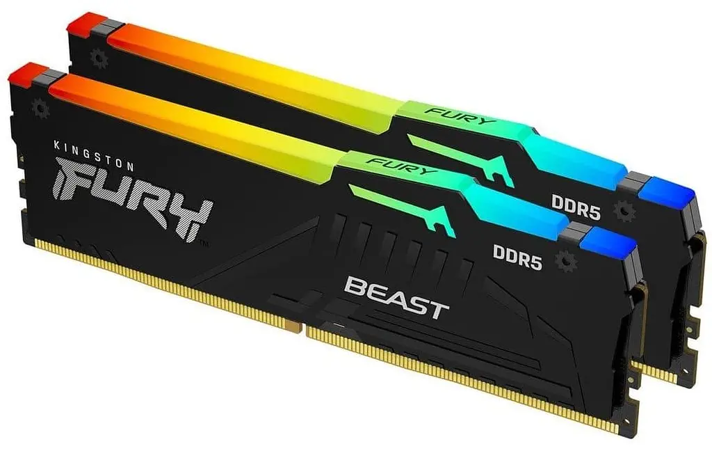 Модуль пам'яті Kingston Fury DDR5 32GB (2x16) 6400MHz Beast RGB EXPO (KF564C32BBEAK2-32) - фото 2