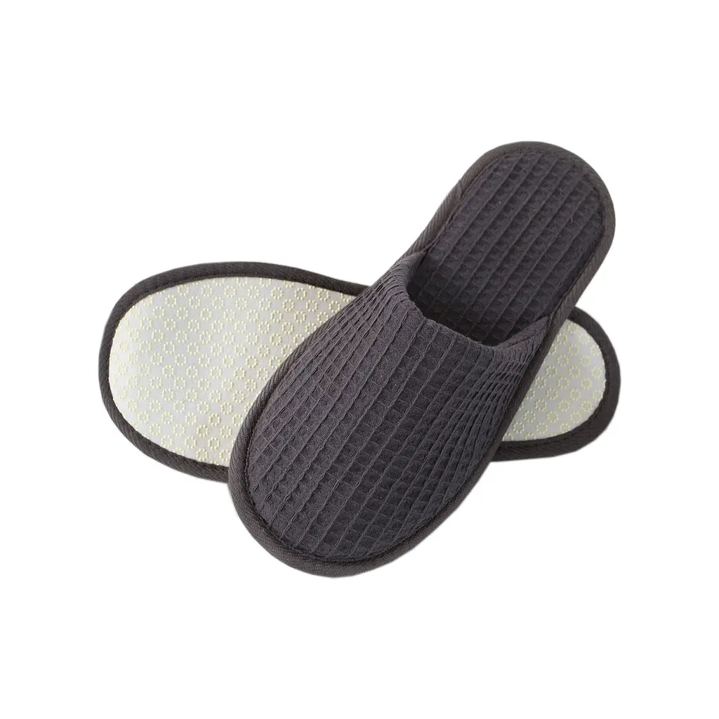 Тапочки Lotus Home - Waffle antrasit антрацит - фото 3