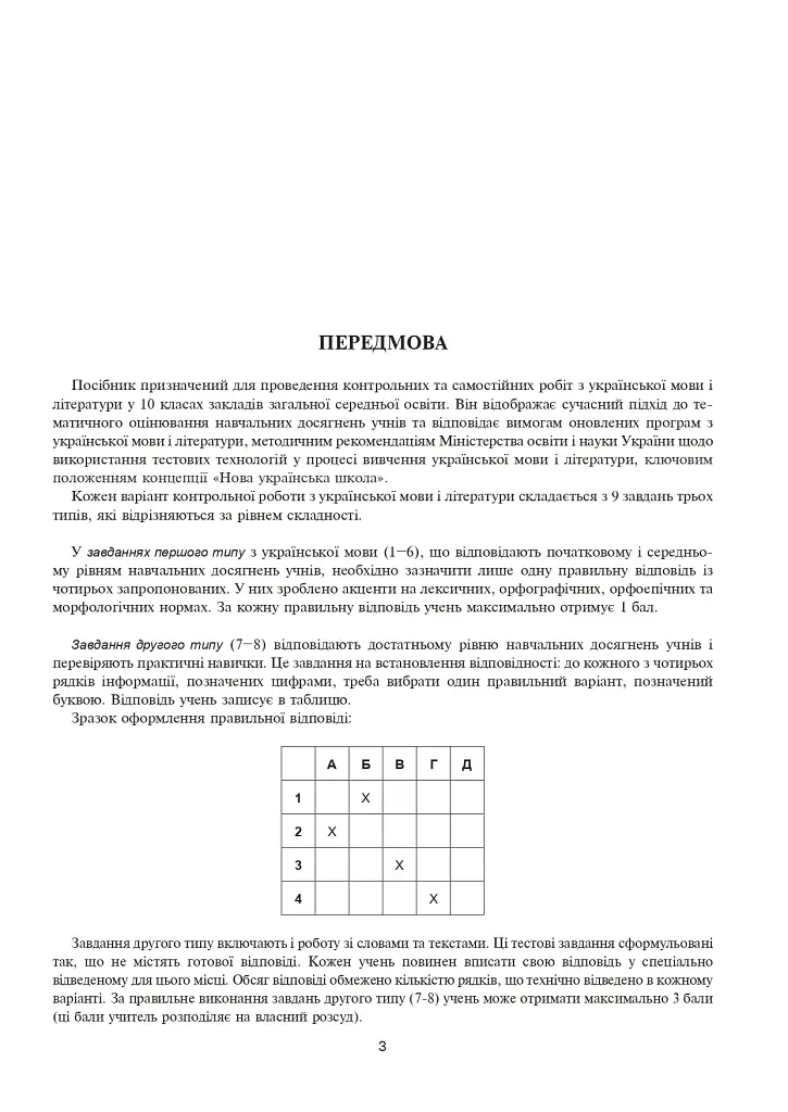Українська мова та література. 10 клас. Самостійні та контрольні роботи для перевірки знань - Віра Когут - фото 2