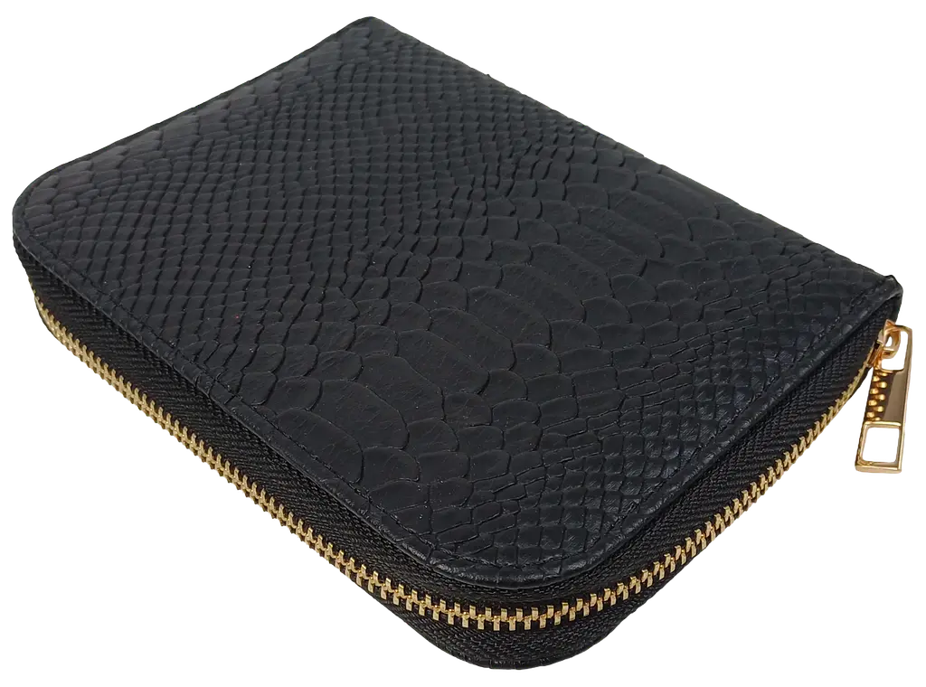 Органайзер для прикрас футляр Travel Jewelry Case 16х12,5х2,5 см Чорний - фото 3