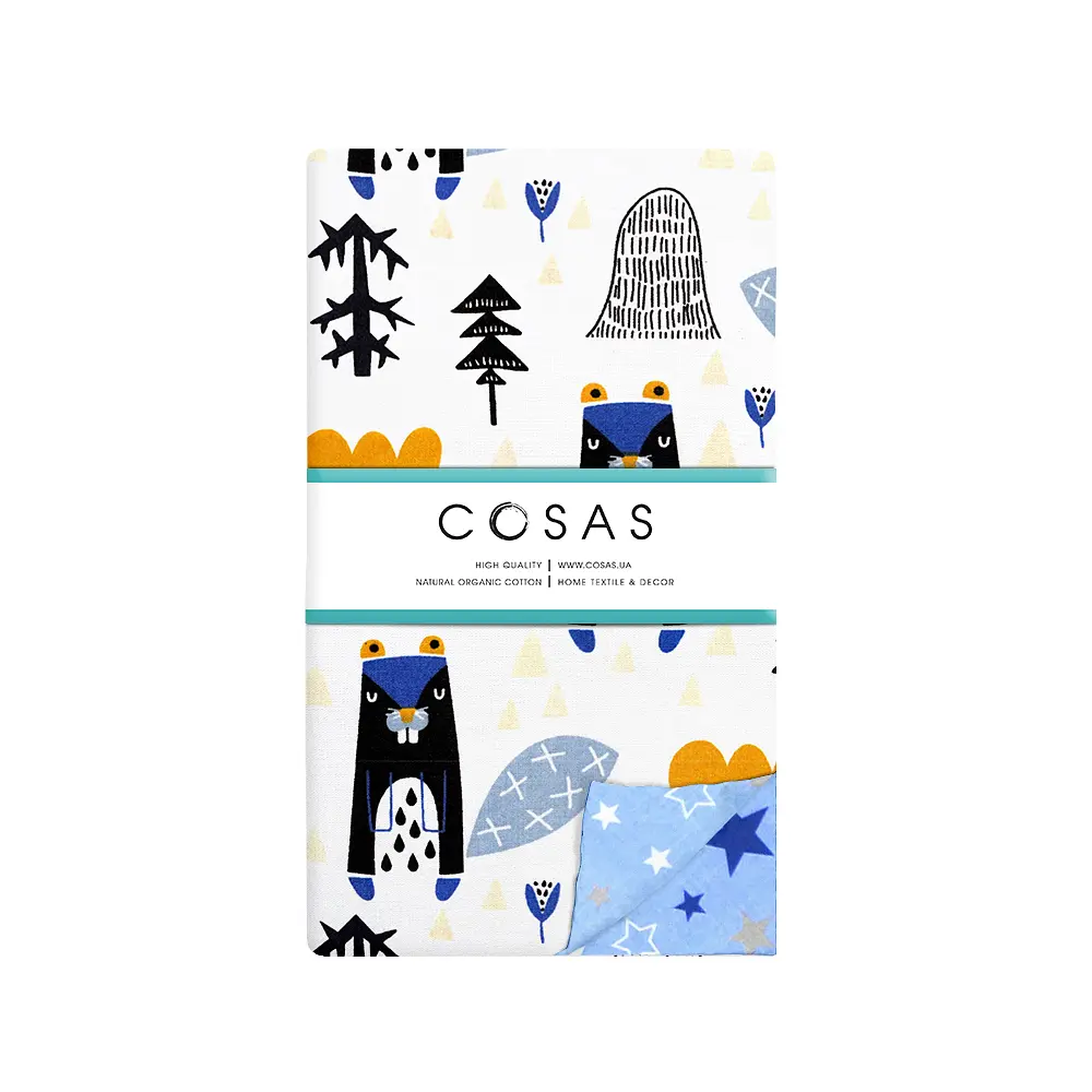Дитяча постільна білизна в ліжечко CASTOR STARS COSAS (4822052091654) - фото 4
