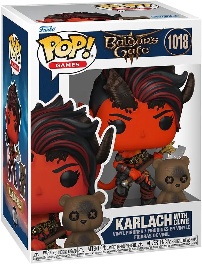 Фігурка Funko Pop Балдурс Гейт Карлах і Клайв Baldur's Gate 3 Karlach & Clive 10 см FP BG KC 1018 - фото 3