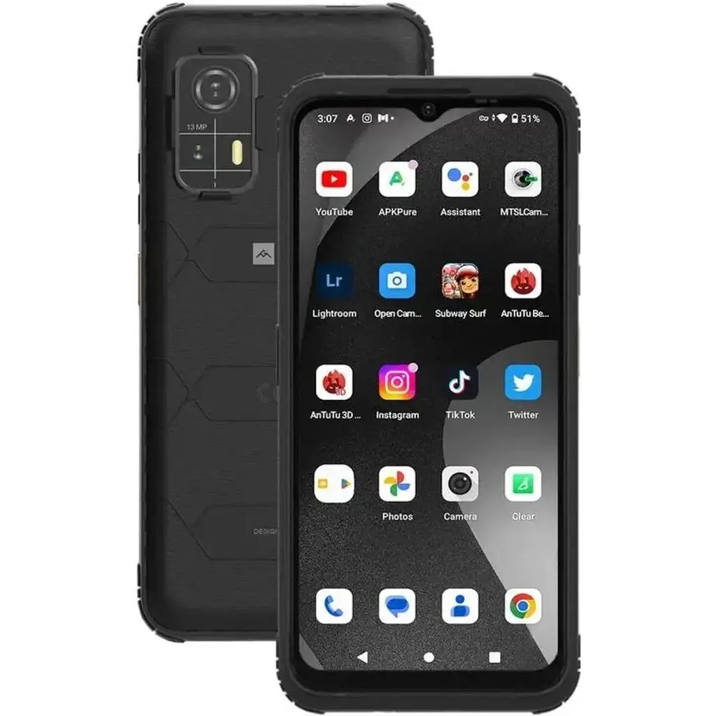 Смартфон AGM H MAX 4/128 gb черный - фото 2