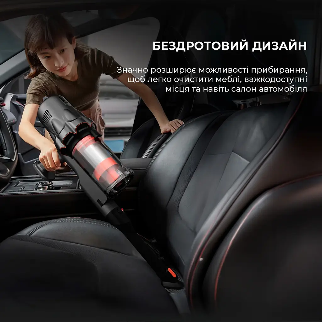 Вертикальний пилосос Deerma DEM-T30W Station [117409] - фото 7