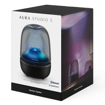 Акустична система Harman Kardon Aura Studio 5 White/Silver (HKAURAS5WFBSEP) - фото 6