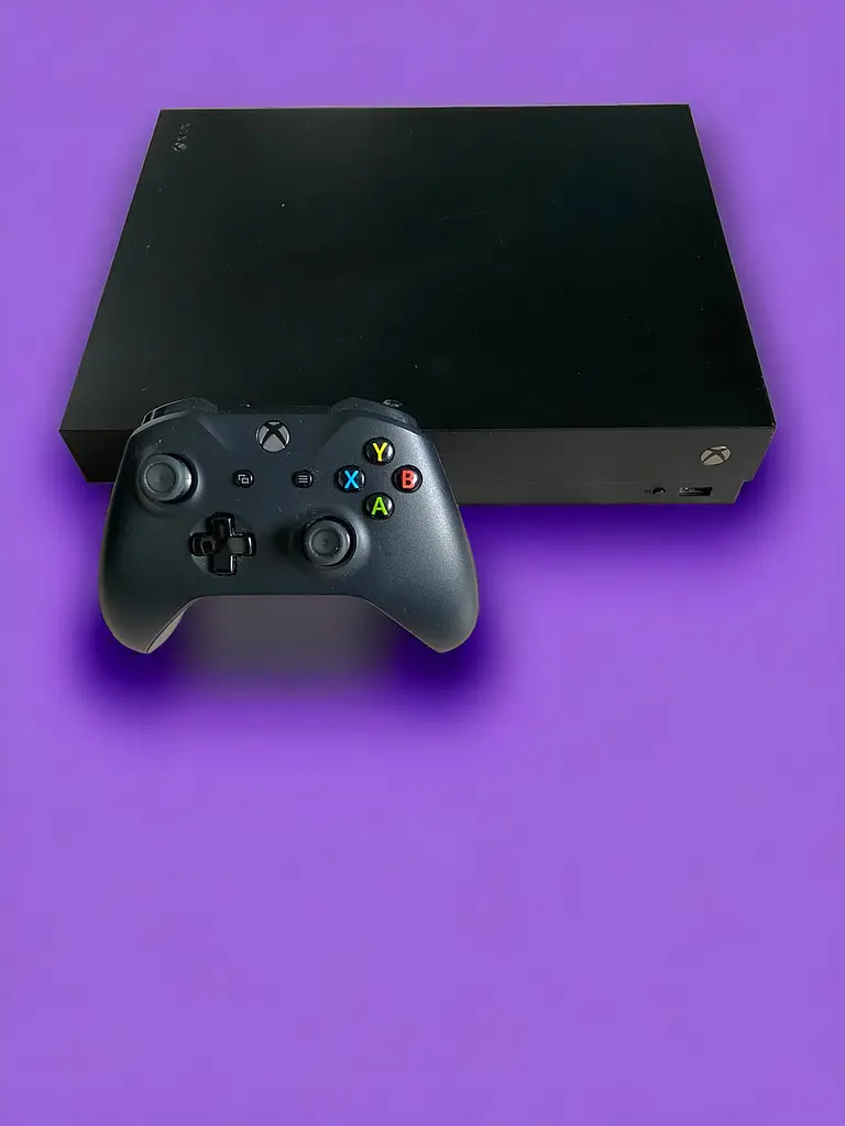 Консоль для видеоигр Microsoft Xbox One X 1 TB + подписка Game Pass на 4 месяца 2 джойстика - фото 2