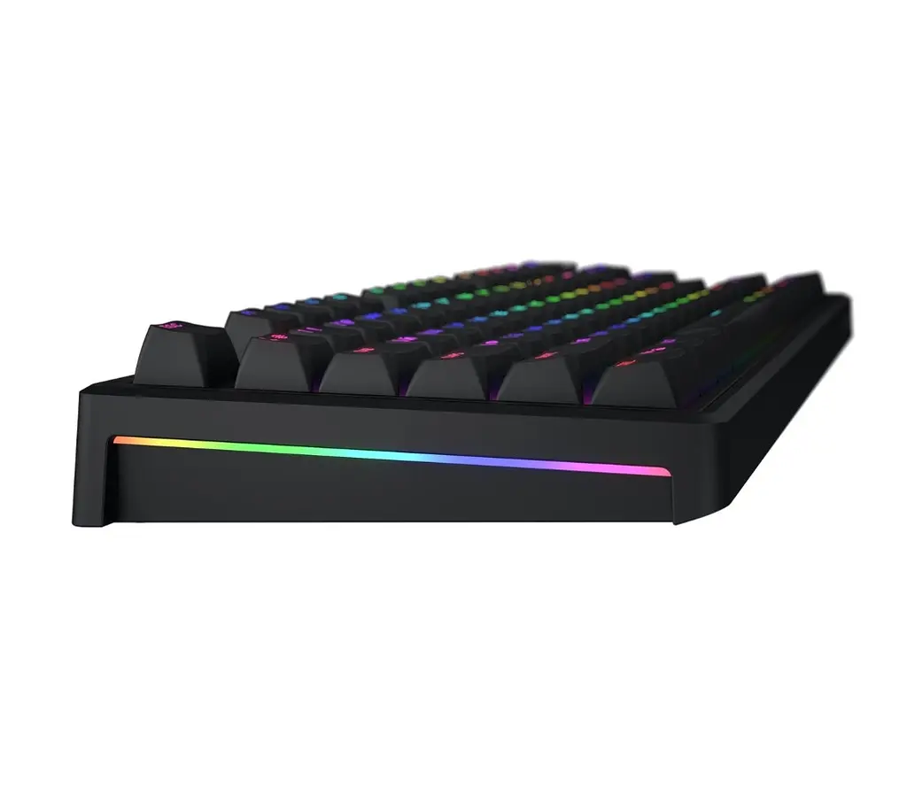 Клавіатура ігрова механічна HATOR HTK-4181 Wireless UA Skyfall 80 PRO Black Aurum Vanila Silent switches - фото 5